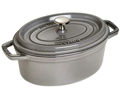 STAUB LA COCOTTE Ketaus puodas ovalus 2,35 l, grafitas