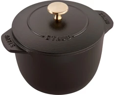 STAUB LA COCOTTE Mały garnek apvalus 16 cm, juoda