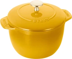 STAUB LA COCOTTE Mažas apvalus puodas 16 cm, citrininis