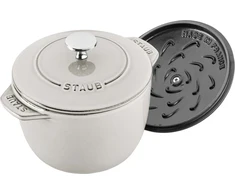 STAUB LA COCOTTE Mažas apvalus puodas 1,75 l, triufelių skonio