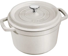 STAUB LA COCOTTE Puodas żeliwny apvalus aukštas 4.8 ltr, truflowy
