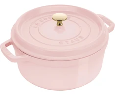 STAUB LA COCOTTE Puodas żeliwny apvalus 5.2 ltr, rožinė