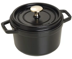 STAUB LA COCOTTE Puodas żeliwny apvalus 1.2 ltr, juoda