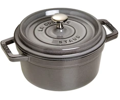 STAUB LA COCOTTE Puodas żeliwny apvalus 2.6 ltr, grafito