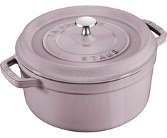 Staub apvalus ketaus puodas - 3,8 ltr, vyšnių žiedas