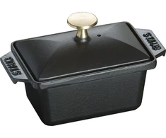STAUB Maža kepimo forma 15 cm, juoda