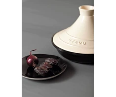 STAUB Verschiedene Dulkių tagine 20cm apvalus kremas, ketaus