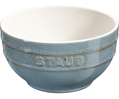 STAUB PATIEKAVIMAS Apvalus dubuo 12 cm, antikvarinis turkis