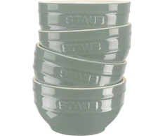 4 apvalių dubenėlių rinkinys Staub
