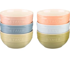 STAUB SERVING Rinkinys 6 misek 12 cm, wielokolorowe
