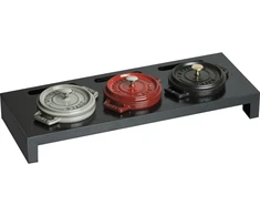 STAUB Stand na 3 mini cocotte juoda