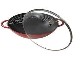 STAUB wok keptuvė emaliuota 37cm