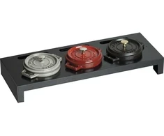 STAUB Stand na 3 mini cocotte juoda