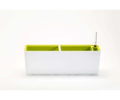 URBALIVE BERBERIS Donica samonawadniająca prostokątna 60 x 20 cm, balta