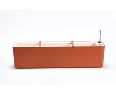 URBALIVE BERBERIS Donica samonawadniająca prostokątna 80 x 20 cm, cynamonowy