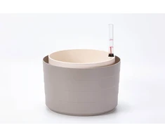 URBALIVE BERBERIS Donica samonawadniająca okrągła 30 cm, šviesiai pilkas