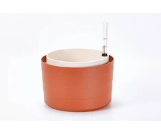 URBALIVE BERBERIS Donica samonawadniająca okrągła 26 cm, cynamonowy