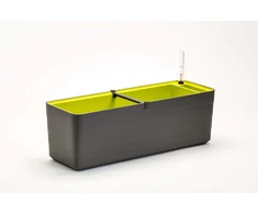 URBALIVE BERBERIS Donica samonawadniająca prostokątna 60 x 20 cm, szaro-ruda