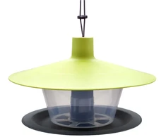 Kabinama lesykla laukiniams paukščiams Finch Plastia D28.5x17cm žalia