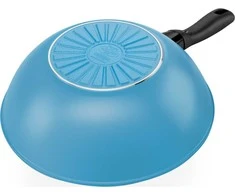 Ballarini Caprera Wok 28 cm mėlynas