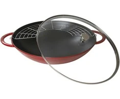 STAUB wok keptuvė emaliuota 37cm