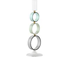 Home Styling Collection Žvakidė RITUALI DOMESTICI CERCHIADO 8 x 28 cm
