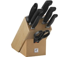 ZWILLING FOUR STAR 5 peilių rinkinys bloke