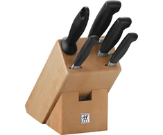 ZWILLING FOUR STAR Rinkinys 4 noży w bloku