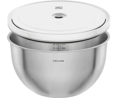 ZWILLING FRESH &amp; SAVE Stalowa miska su dangteliu 4 ltr, sidabrinė