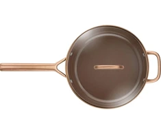 Keptuvė Zwilling ZWILLING Milano Sauté Pan with Glass Lid 28 cm, Brown