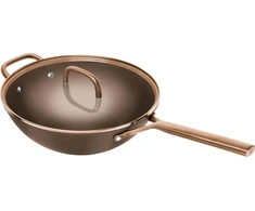 ZWILLING MILANO Wok su dangteliu 30 cm ruda