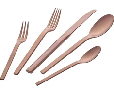ZWILLING MINIMALE 60 dalių matinių stalo įrankių rinkinys - rožinio aukso spalvos