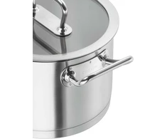 ZWILLING Pro Stew puodas, 24 cm round 18/10 stainless steel