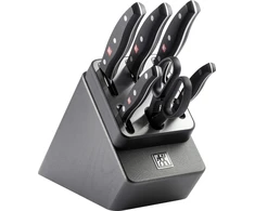 ZWILLING SIGNATURE Rinkinys 5 noży w bloku samoostrzącym 2.0