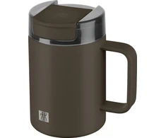 ZWILLING THERMO PLUS Termo puodelis su laikikliu - 380ml, ruda