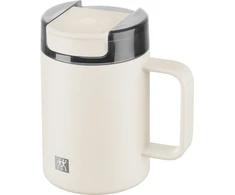 ZWILLING THERMO PLUS Termo puodelis su laikikliu - 380 ml, kreminė
