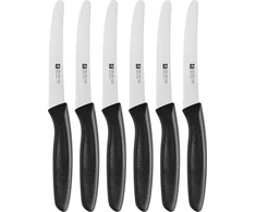 ZWILLING TWIN GRIP Rinkinys 6 noży do warzyw i owoców 12 cm