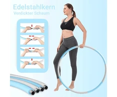 Amazon Hula lankas, 86 cm, pilkai mėlynas