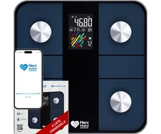 Herz Medical Instruments Išmaniosios analitinės svarstyklės Herz, juodos