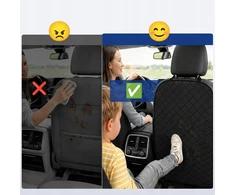 Automobilio sėdynės atlošo apsauga „Renew Force“, juoda