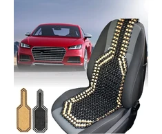 Automobilio sėdynės karoliukų kilimėlis Anytech, juodas