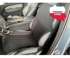 Automobilio sėdynės kilimėlis iš grikių lukštų, juodas