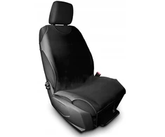Automobilio sėdynės užvalkalas Agmi, 1 vnt., juodas