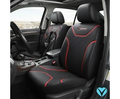 Automobilio sėdynės užvalkalas Carcommerce, juodas