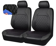 Automobilių sėdynių užvalkalai, 2 vnt., juodi