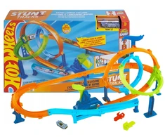 Automobilių trasa „Hot Wheels“ su automobiliuku