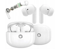 Belaidės Bluetooth ausinės Manta RYTMO MTWS008W (Baltas)
