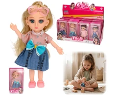 Biały Mini lėlė Baltas, 15 cm