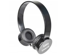 BigBeat laidinės on-ear ausinės, stereo, lengvos