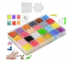 Didelis AQUA vandens karoliukų rinkinys 3600+ – MAGIC BEADS XXL